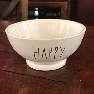 Rae Dunn Happy Cereal Bowl